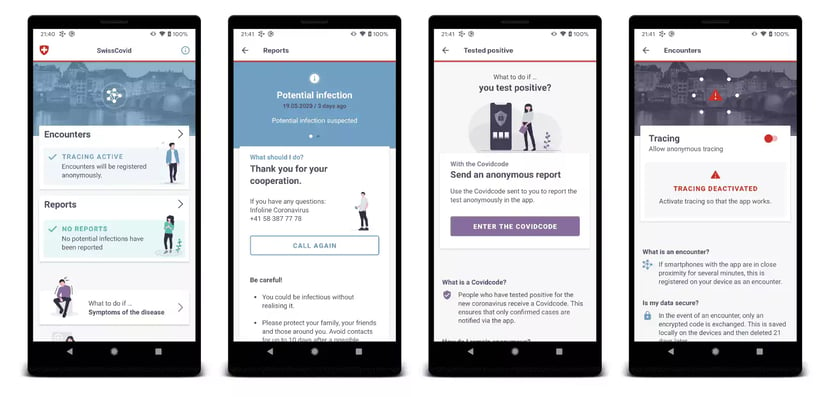 ALT-SwissCovid App
